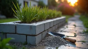 Jardinière en parpaing : la solution la plus solide pour vos massifs ?