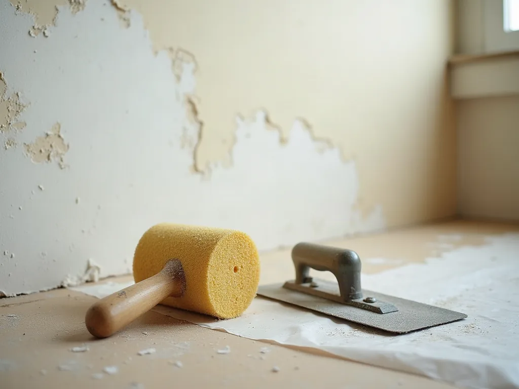 Enduit de lissage et enduit joint : ce que confond presque tout le monde Ponçage d'un mur après application d'enduit de lissage