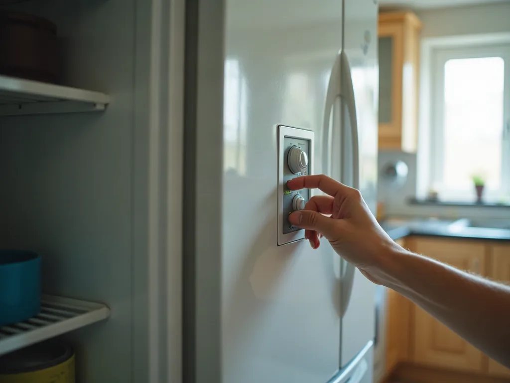 Gaz dans le frigo : à quoi il sert et comment savoir s'il manque Réglage du thermostat à l'intérieur d'un réfrigérateur domestique